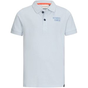 Retour jongens polo - Pastel blue