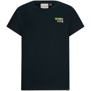 Retour jongens t-shirt - Marine