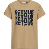 Retour Jeans - Gidion - T-shirt - Zand - Katoen