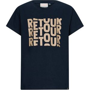 Retour Jeans - T-shirt - Donkerblauw