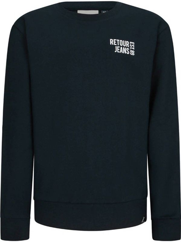 Retour Jeans - Sweater - Donkerblauw - Sweatstof