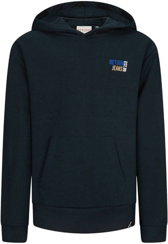Retour Jeans hoodie donkerblauw