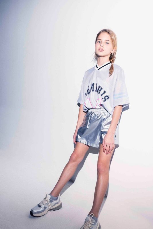 Skorts - Zilver - Polyamide