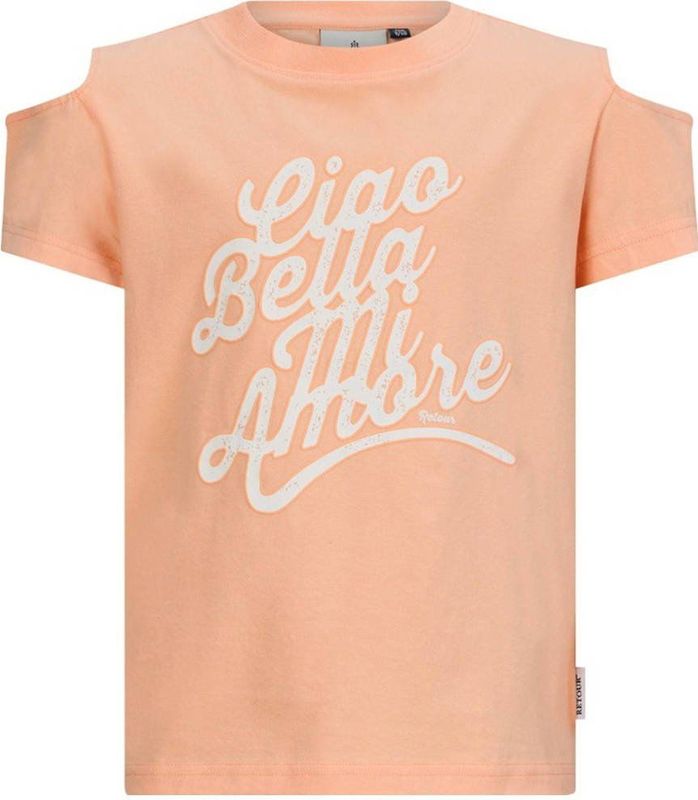 Retour meisjes t-shirt - Oranje