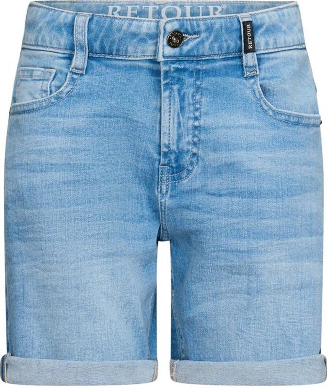 Retour Jeans - Denim Relaxed Short - Lichtblauw - Denim