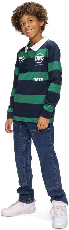 Retour Jeans - Duke - Poloshirt - Donkerblauw - Lange Mouwen