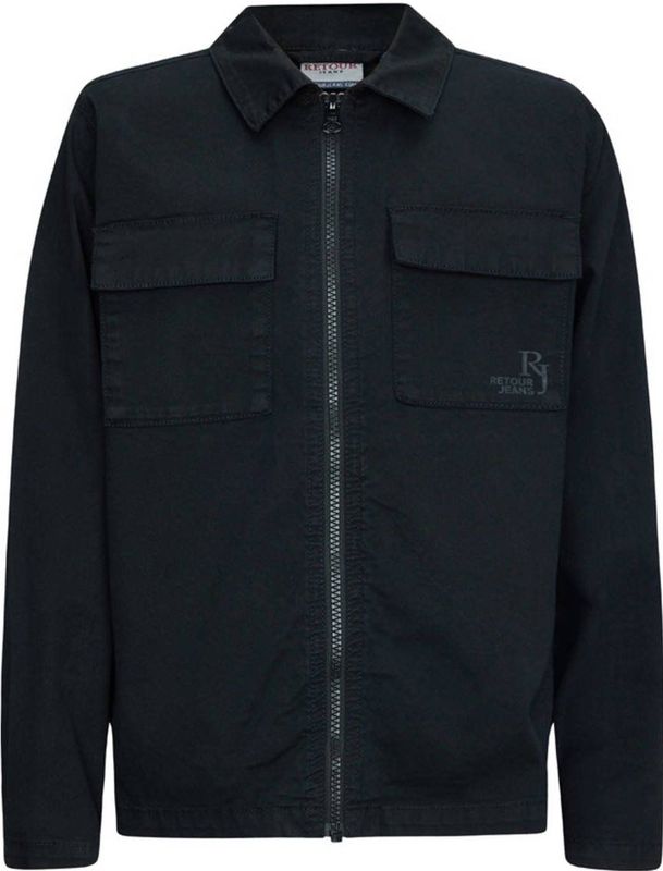 Retour Jeans - Brent - Overshirt - Zwart
