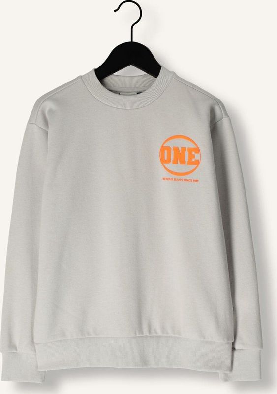 Retour - Joshua - Hoodie - Lichtgrijs - Sweater