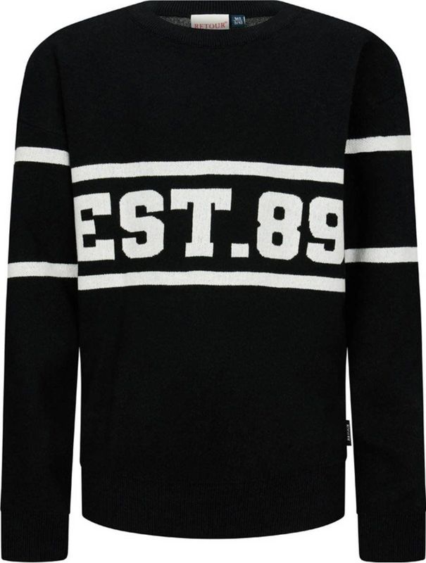 Retour Jeans - Flip - Trui - Katoen - Met Lange Mouwen en Ronde Hals