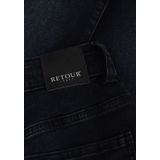 Retour Jeans relaxed loose fit jeans dark blue denim