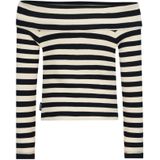 Retour Jeans - Esra - Top - Zacht Katoen - Off-Shoulder Kraag