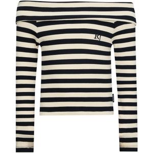 Retour Jeans - Esra - Top - Zacht Katoen - Off-Shoulder Kraag