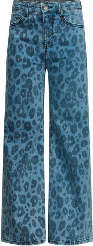 Retour Jeans - Mendy - Wide Leg Jeans - Panterprint - Regular Waist - Stretchdenim