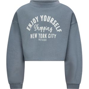 Retour Jeans - Puck - Sweatshirt - Rookgrijs - Losse Pasvorm