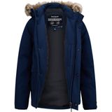 Retour Jeans - Winterjas - Met Capuchon - Afneembare Imitatiebontkraag