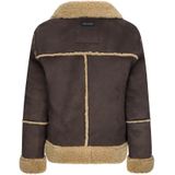 Retour Jeans - Kris - Winterjas - Bruin - Voor Meisjes - Winddicht en Waterafstotend