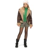 Retour Jeans - Kris - Winterjas - Bruin - Voor Meisjes - Winddicht en Waterafstotend