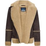 Retour Jeans - Kris - Winterjas - Bruin - Voor Meisjes - Winddicht en Waterafstotend