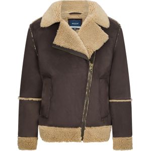 Retour Jeans - Kris - Winterjas - Bruin - Voor Meisjes - Winddicht en Waterafstotend