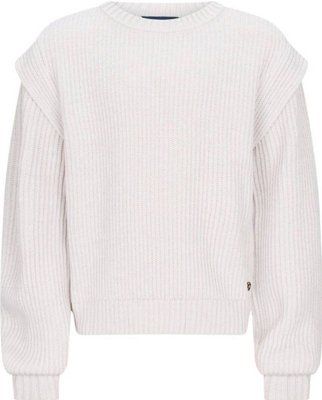 Retour Jeans - Bzou - Gebreide Trui - Grijs - Grof Gebreid