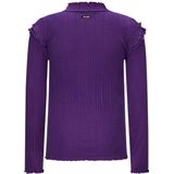 Retour Jeans - Longsleeve - Effen Kleur - Comfortabel Katoen met Ruches