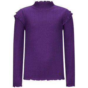 Retour Jeans - Longsleeve - Effen Kleur - Comfortabel Katoen met Ruches