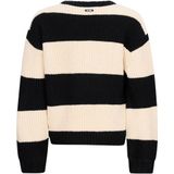 Retour Jeans - Gebreide Trui - Zwart - Grof Gebreid