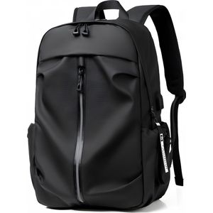Laptop Rugzak - Rugtas - Schooltas – Backpack - vak voor 14 inch Laptop – 28 liter – zwart