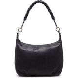 Chabo Bags  - Classy Cas - Schoudertas - Hobo - Leer - Zwart