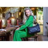 Chabo Bags  - Classy Cas - Schoudertas - Hobo - Leer - Zwart