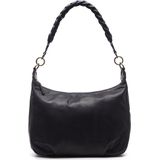 Chabo Bags  - Classy Cas - Schoudertas - Hobo - Leer - Zwart