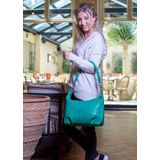 Chabo Bags  - Classy Cas - Schoudertas - Hobo - Leer - Zwart