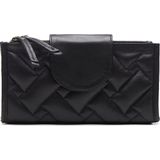 Chabo Bags - Florence Wallet - Leer  - Portemonnee - Zwart