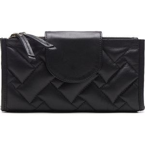 Chabo Bags - Florence Wallet - Leer  - Portemonnee - Zwart