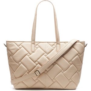Chabo Bags - Florence - Shopper - Leer - Sand /Wit