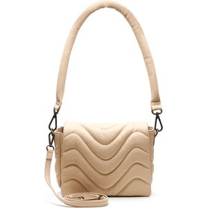 Chabo Bags - Sorrento - Schoudertas - Leer- Off white / Roomwit