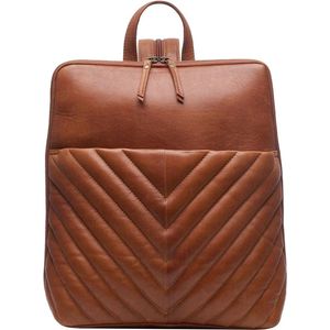 Chabo Bags - Venice Backpack - Rugzak - Leer - Bruin