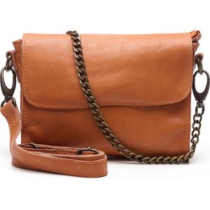 Chabo Bags - Rebel colors - Crossbodytas - Leer - Oranje