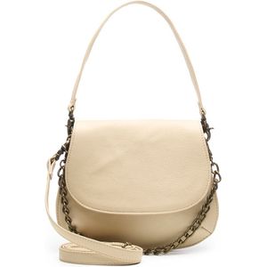 Chabo Bags - Campbell Saddle Bag - Schoudertas - Crossover - Leer - Creme