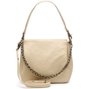 Chabo Bags - Campbell Classy - Schoudertas - Leer - Creme