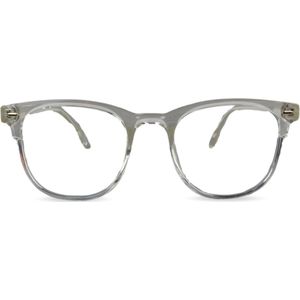 Montour Blauw Licht Bril Zonder Sterkte - JESS - Vierkant Model - Transparant - Computerbril - Blue Light Glasses