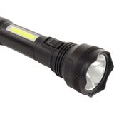 Orange85 Zaklamp Led Oplaadbaar - 2 Stuks - 200 Lumen - Militaire - Zwart - Noodverlichting