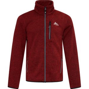 Nordberg Benjamin Fleece Vest - Heren - Bordeaux melange - Maat XXL