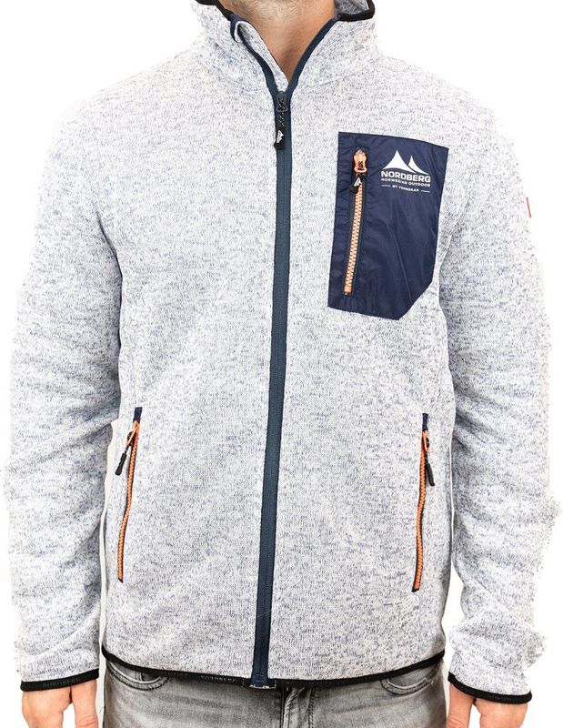 Nordberg - Fleece Vest - Lichtblauw - Polyester