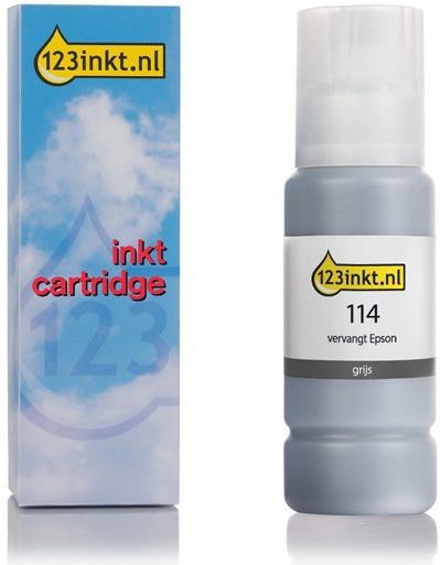 Inktfles Grijs - 70 ml - Geschikt voor Epson EcoTank ET-8500 ET-8550