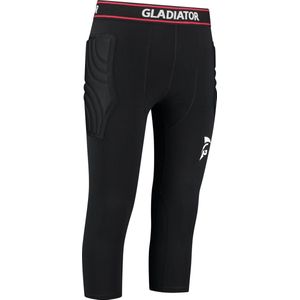 Gladiator Sports 3/4 Padded Legging - Flexibel en Beschermend - Polyester