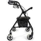 Dunimed - Lichtgewicht Rollator - Opvouwbaar - Inclusief Tas - Verstelbare Hoogte