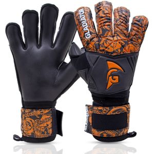 Gladiator Sports Urban 2 Keepershandschoenenen Zwart Oranje