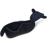 Dunimed (Lesvago) verbandschoenen met fleece - donkerblauw
