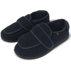 Dunimed (Lesvago) verbandschoenen met fleece - donkerblauw